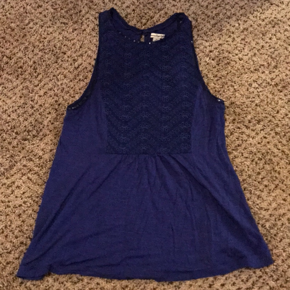 American Eagle sleeveless blouse